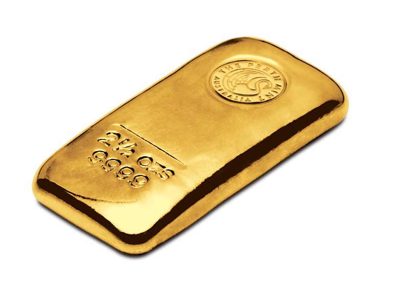 Goldbarren 2 1/2 Oz Gold Perth Mint