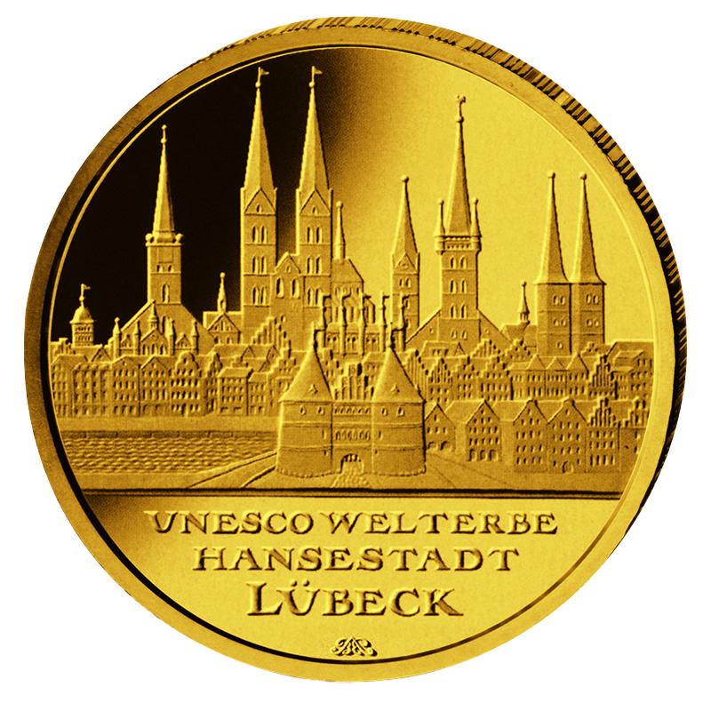 Hansestadt Luebeck 1/2 Oz Gold 2007