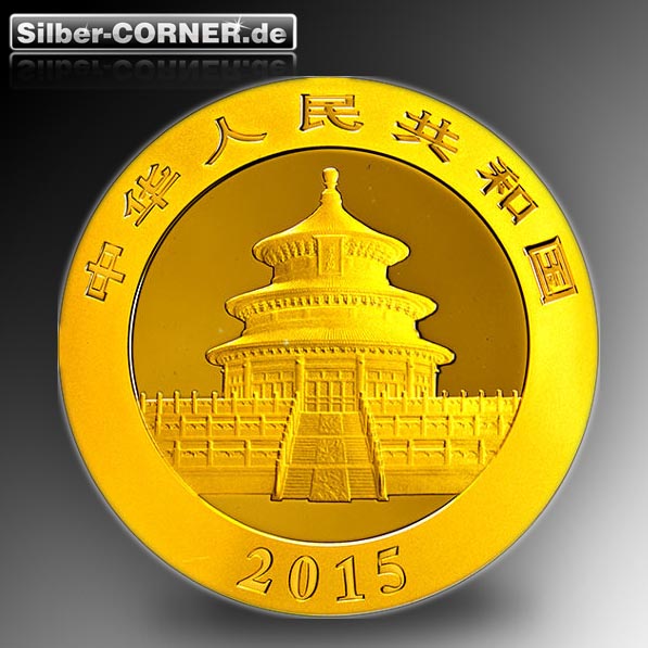 China Panda 2015 1 Oz GOld