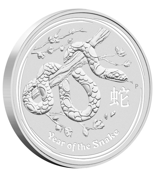 Lunar II Jahr der Schlange 10 Kilogramm Silbermünze 2011 
