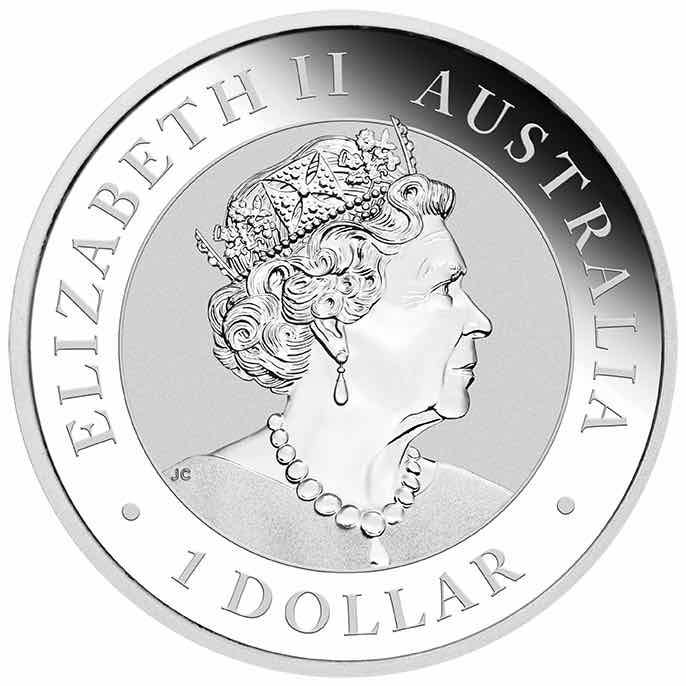 1 Dollar Kookaburra Silbermünze 2021