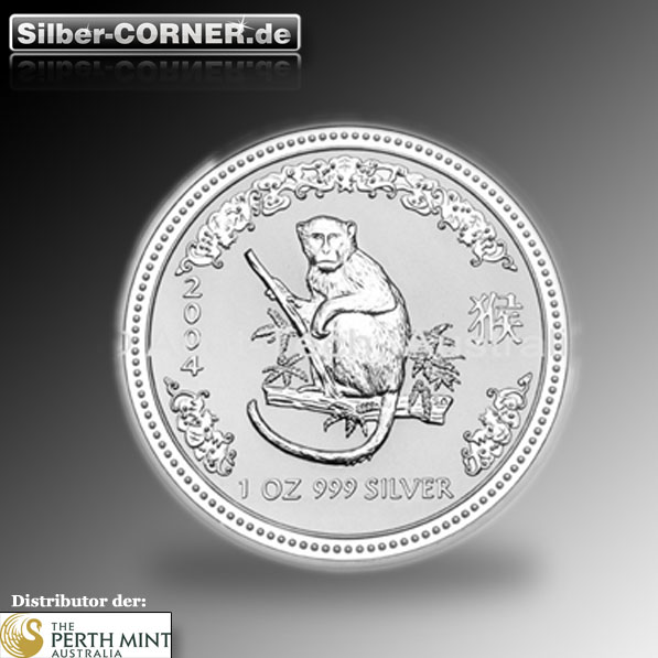 Moodshot Lunar I Affe 10 Oz Silber 2004