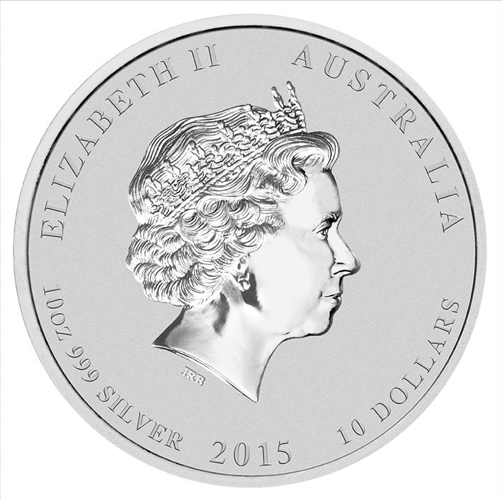 Lunar II 10 Dollar Silbermünze 2016