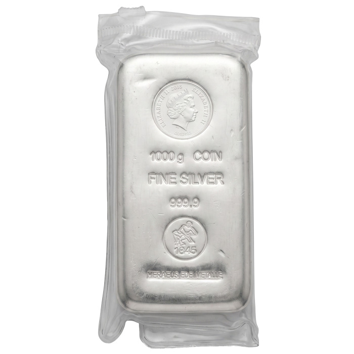 Heimerle + Meule 1 KG Silber Münzbarren Cook Island kaufen und verkaufen.