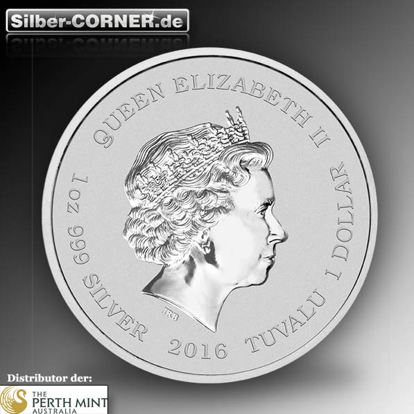 Star Trek 1 Oz Silber Bullion Münze Rückseite