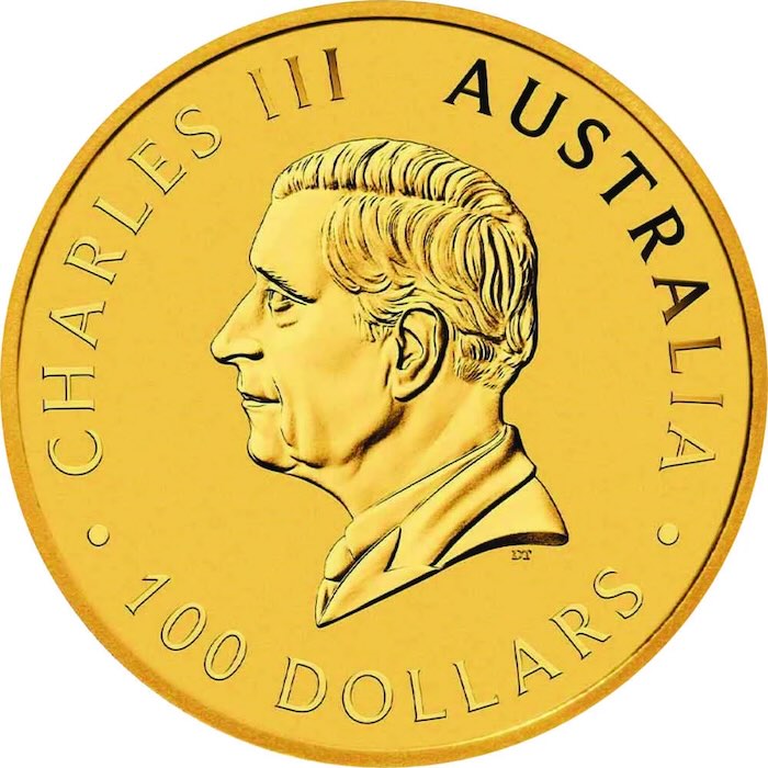 Australien Schwan 1 Unze Goldmünze 2026 Vorderseite