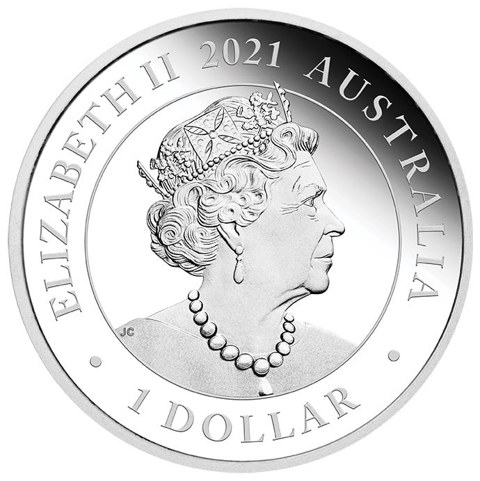 1 Dollar Hochzeitsmünze