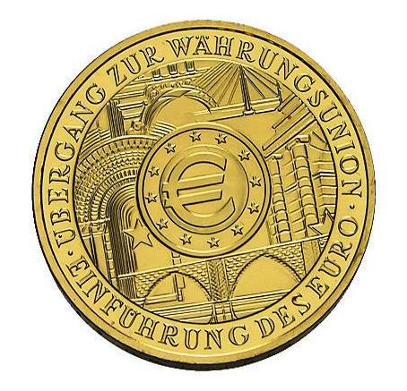 200 Euro Währungsunion Goldmünze 2002 kaufen oder verkaufen