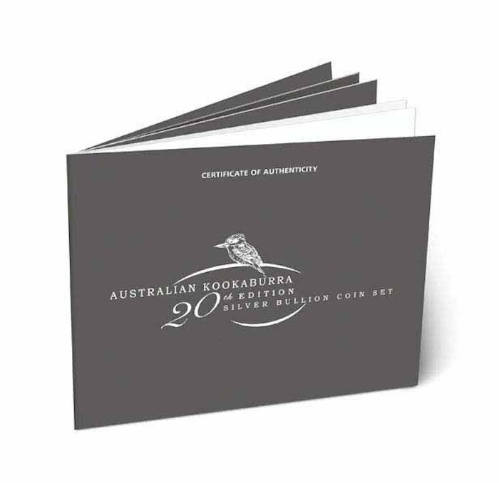 Booklet 20 Jahre Kookaburra Silber 2009