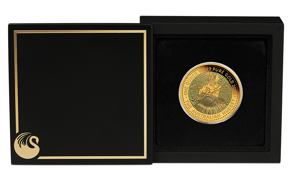 Sammlerbox 40 Jahre Nugget 1 Oz Gold 2026 Proof
