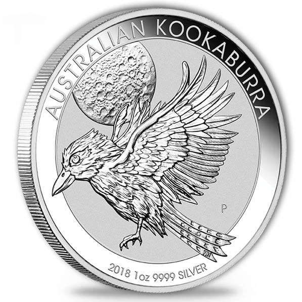 Kookaburra 1 Unze Silbermünze 2018