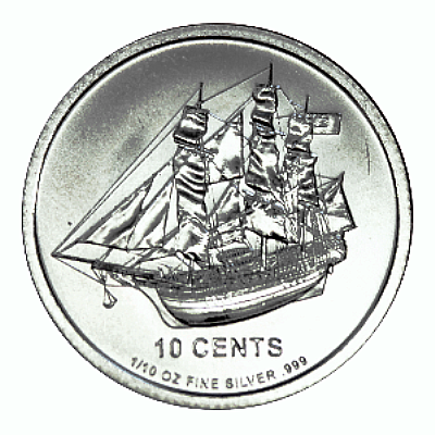 Cook Island 1/10 Oz Silber verschiedene