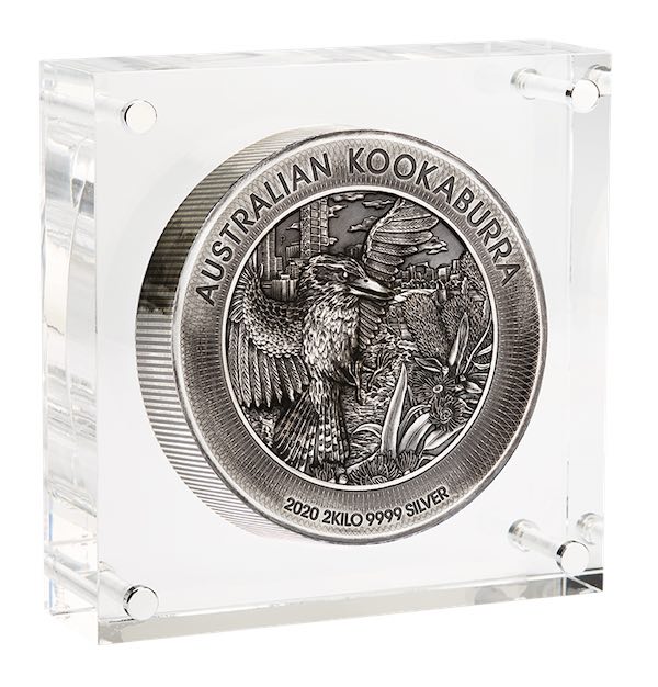 Acrylständer Kookaburra 2020 2 KG Silber