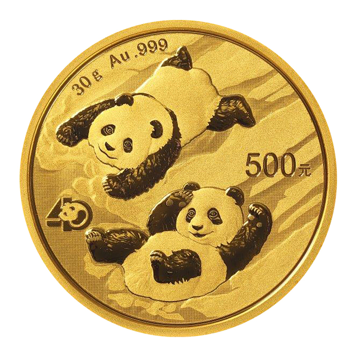China Panda 30 Gramm Goldmünze 2022 kaufen und verkaufen