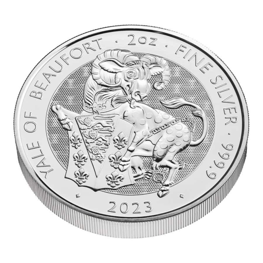Tudor Beasts 2 Unzen Silber Yale of Beaufort 2023