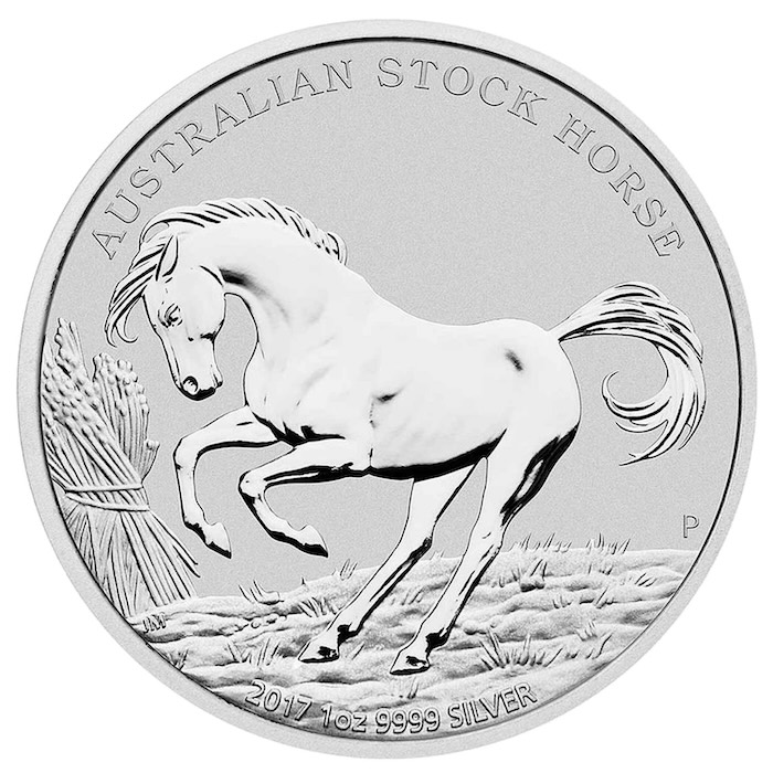 Stock Horse 1 Oz Silber 2017 kaufen und verkaufen