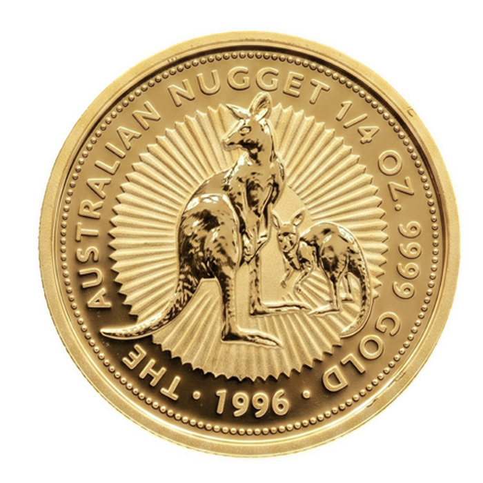 Nugget Känguru 1/4 Oz Goldmünze 1996 kaufen und verkaufen