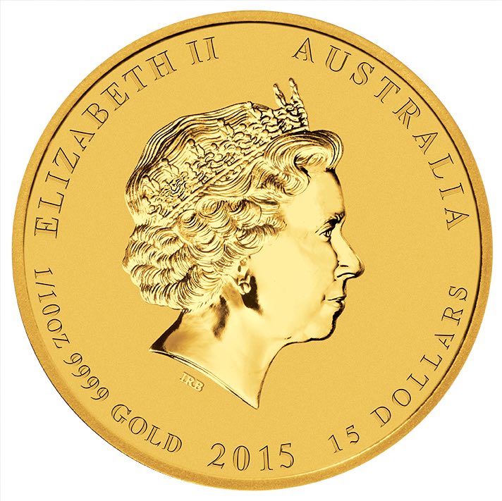lunar ziege 15 Dollar goldmünze
