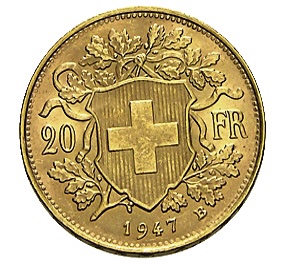 20 Franken Schweiz Goldmünze Vreneli kaufen 
