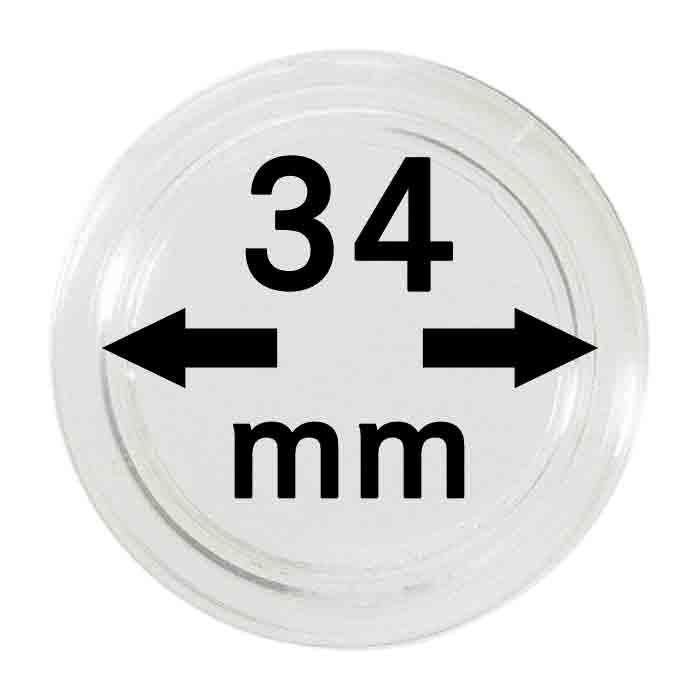 Münzkapsel 34mm