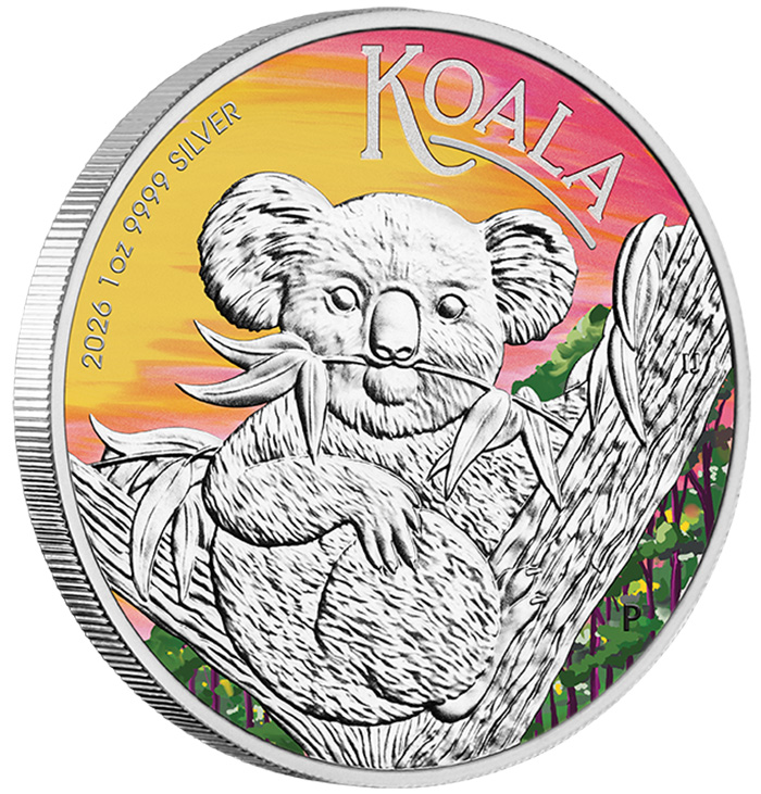 Brisbane 1 Oz Silber farbig 2026