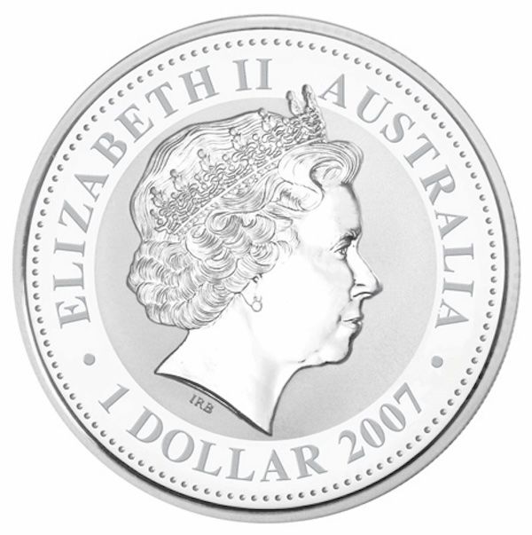 1 Dollar Jahr der Maus 2008