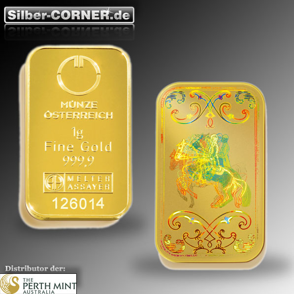1 Gramm Lipizzaner Gold