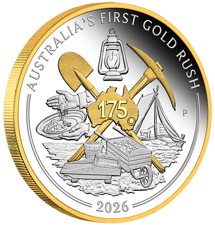 175 Jahre Gold Rush 2026 vergoldet hier kaufen.