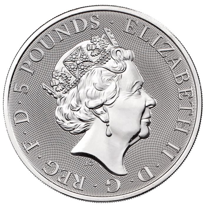 Queens Beasts Completer Coin 2 Pfund