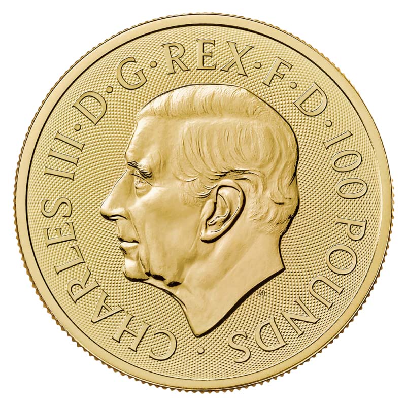 Lion Eagle 100 Pfund Gold 2024