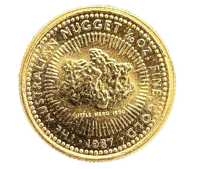 Australien Nugget 1/10 Oz Gold 1997