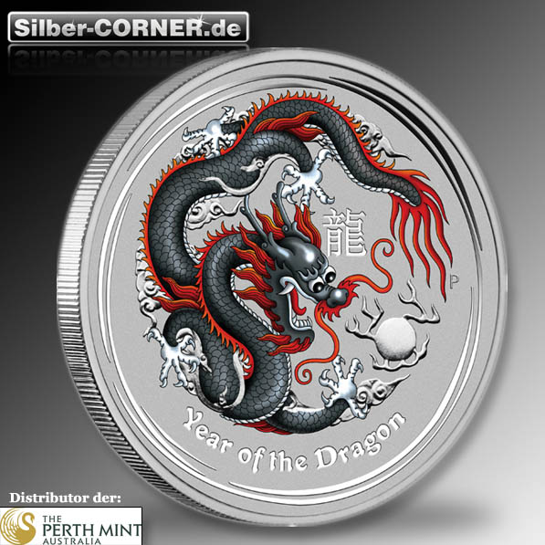 Moodshot Lunar Drache farbig schwarz