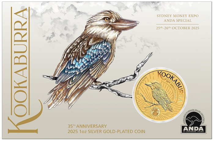 Sydney Coin Show Blister Kookaburra 1 Unze 2025