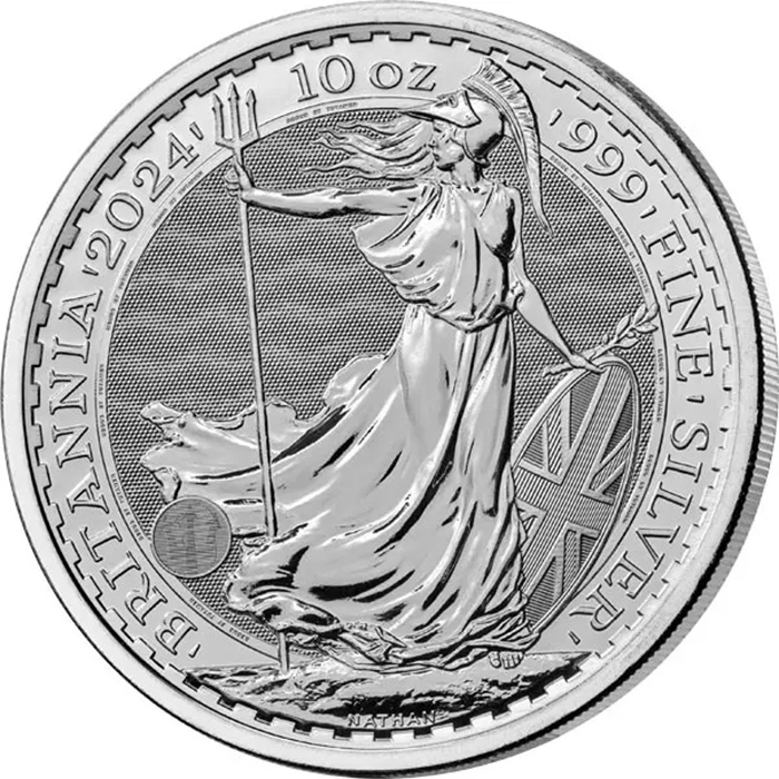 Britannia 10 Unzen Silbermünze 2024 kaufen und verkaufen