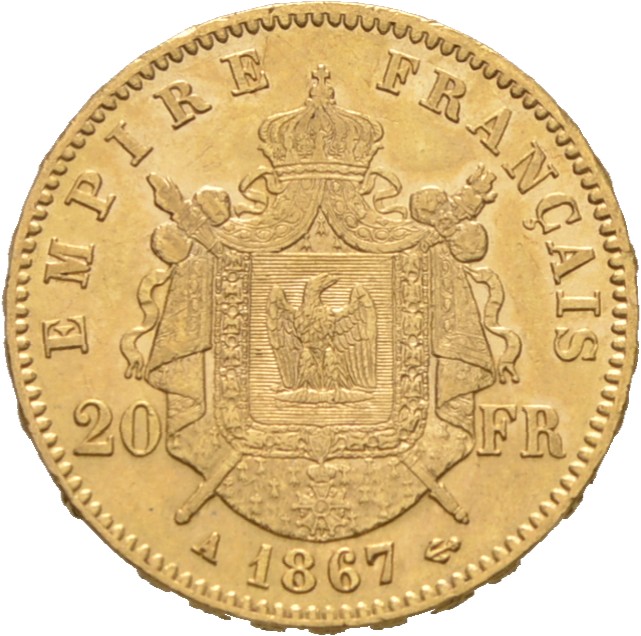 Napoleon 20 Francs III