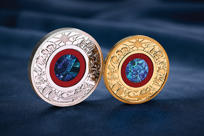 Moodshot Wonders of Australia Gold Proof Opal