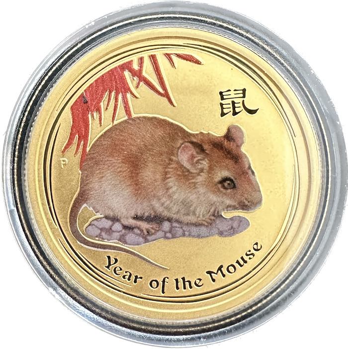 Moodshot Lunar II Maus 1/2 Oz Gold farbig 2008