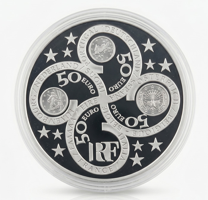 50 Euro 1 KG Silbermünze Frankreich 2003