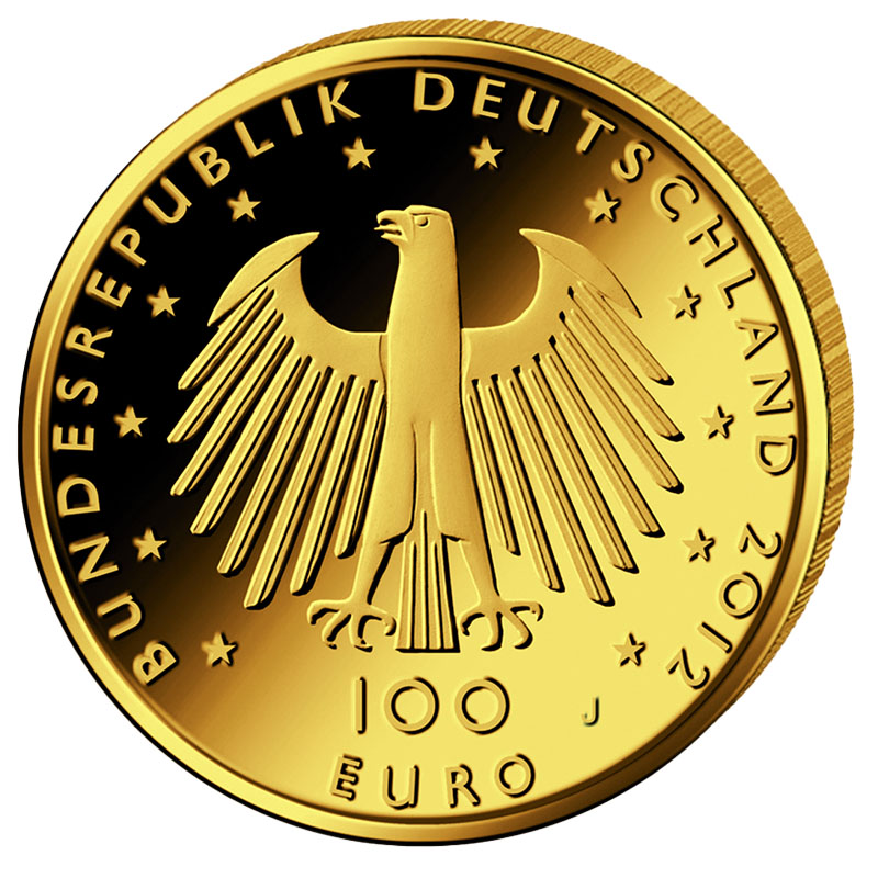 Dom zu Aachen 100 Euro Goldmünze kaufen und verkaufen