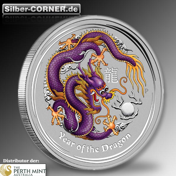 lunar purple drache silber