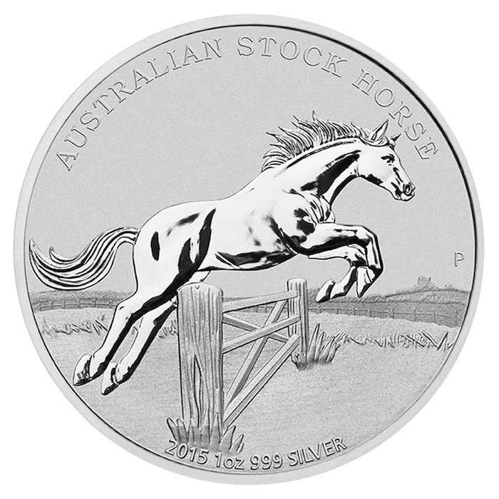 Stock Horse 1 Oz Silber 2015 kaufen und verkaufen
