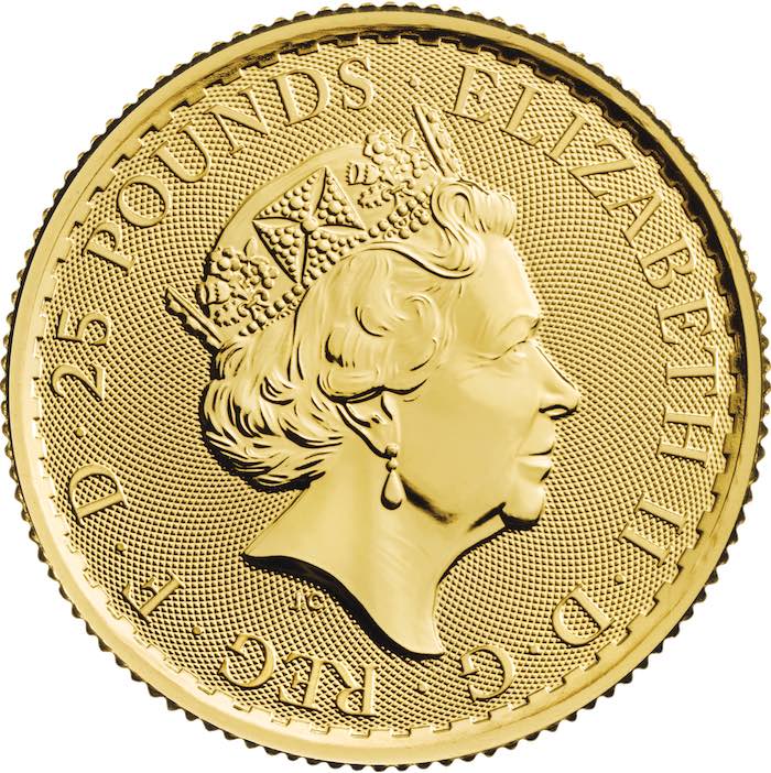 25 Pfund Britannia kaufen & verkaufen
