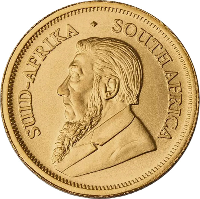 Krügerrand 1/10 Unze Gold 2026 Avers Paul Kruger