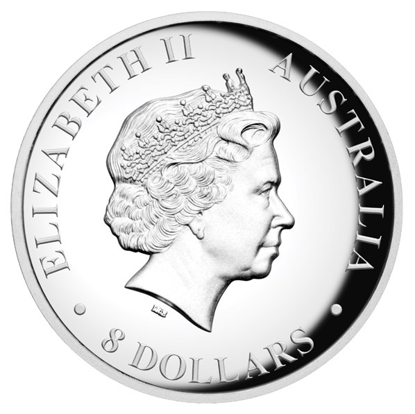 8 Dollar Australien Koala 2013