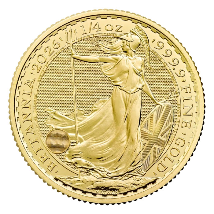 Britannia 1/4 Unze Goldmünze 2026