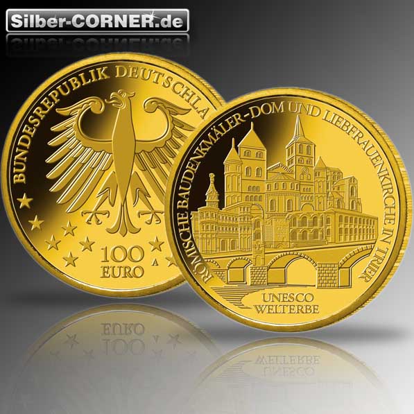 100 Euro Trier Goldmünze 2009