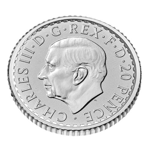 20 Pence Silbermünze Britannia 