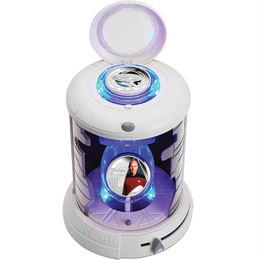 Star Trek - 2 Coin Set - Next Generation Silber*