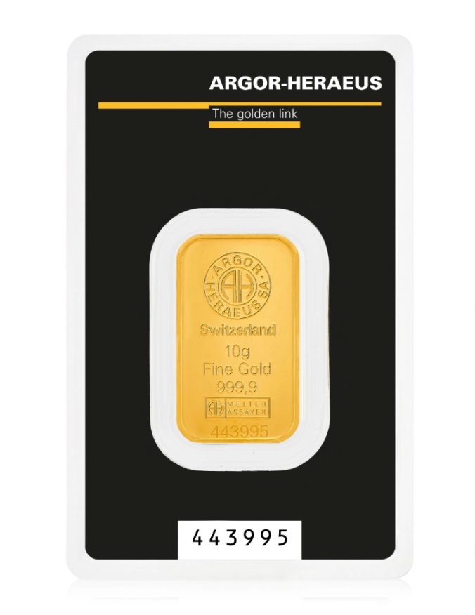 Argor-Heraeus 10 Gramm Goldbarren kaufen silber-CORNER.de