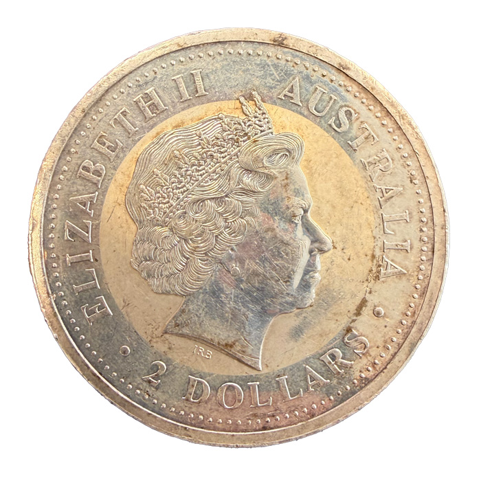 B-Ware Junk 2 Oz Silbermünze